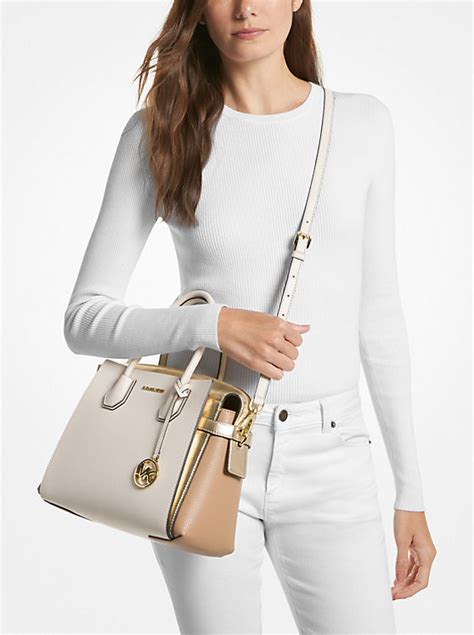 michael kors belted satchel bag|michael kors satchel crossbody bag.